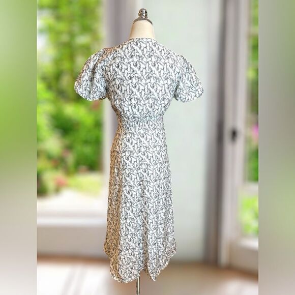 CLUB MONACO MIDI Button Front Dress Size 0 - Picture 6 of 16